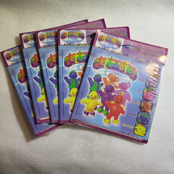 American Greetings | Toys | Vintage 998 Jellabies Stickers American ...